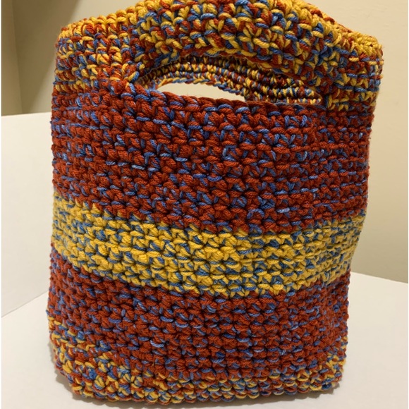 Toy Basket Book Basket Pet Supplies Basket Handmade Crocheted - Picture 10 of 16